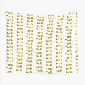 Golden Balloon Tarik Name Label  Tapestry