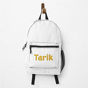 Golden Balloon Tarik Name Label  Backpack