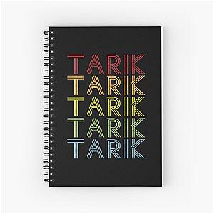 Tarik Name T Shirt - Tarik Vintage Retro Tarik Name Gift Item Tee Spiral Notebook