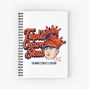 Tarik Skubal Triple Crown Skub Spiral Notebook