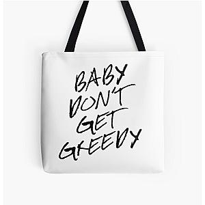 Tate Mcrae - Greedy All Over Print Tote Bag