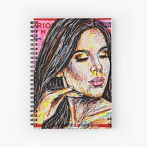 Tati Westbrook Portrait Spiral Notebook