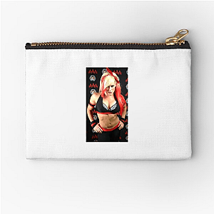 Charismatic Ring Performer Taya Valkyrie Zipper Pouches
