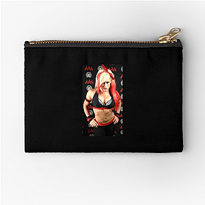 Charismatic Ring Performer Taya Valkyrie Zipper Pouches