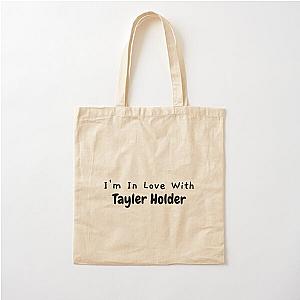 I'm in Love with Tayler Holder Cotton Tote Bag