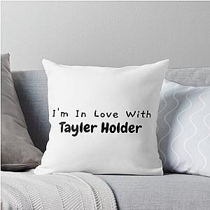 I'm in Love with Taylor Holder Throw Pillow