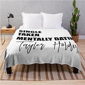 Mentally Dating Taylor Holder Throw Blanket