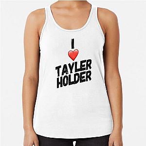 I Love Taylor Holder Racerback Tank Top