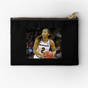 Electrifying WNBA Guard T’ea Cooper Zipper Pouches