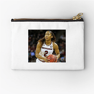 Electrifying WNBA Guard T’ea Cooper Zipper Pouches