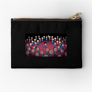 Tear Along the Dotted Line Italian Existential Crisis Tear Along The Dotted Line Zipper Pouches
