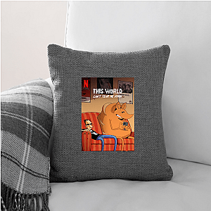 Tear Along the Dotted Line Just Trying To Figure It Out Tear Along The Dotted Line Pillows Cover