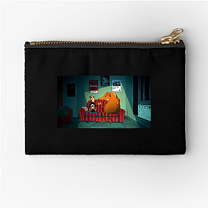 Tear Along the Dotted Line Adulting Is Hard Work Tear Along The Dotted Line Zipper Pouches