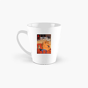 Tear Along the Dotted Line Just Trying To Figure It Out Tear Along The Dotted Line Mugs