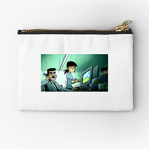 Tear Along the Dotted Line Friendship Keeps Us Sane Tear Along The Dotted Line Zipper Pouches