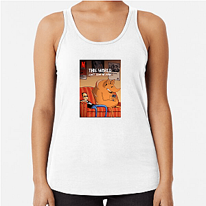 Tear Along the Dotted Line Just Trying To Figure It Out Tear Along The Dotted Line Tank Tops