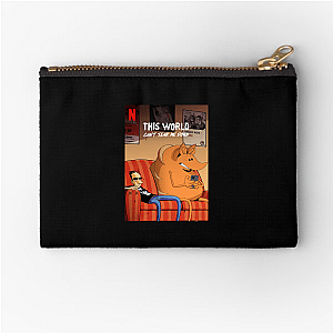 Tear Along the Dotted Line Just Trying To Figure It Out Tear Along The Dotted Line Zipper Pouches