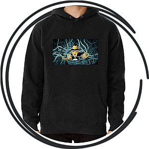 Tear Along The Dotted Line Hoodies