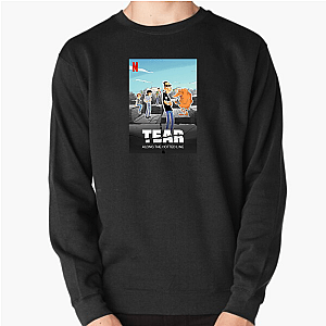Tear Along the Dotted Line Life Is Complicated Tear Along The Dotted Line Sweatshirts