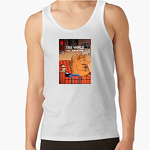 Tear Along the Dotted Line Just Trying To Figure It Out Tear Along The Dotted Line Tank Tops