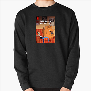 Tear Along the Dotted Line Just Trying To Figure It Out Tear Along The Dotted Line Sweatshirts