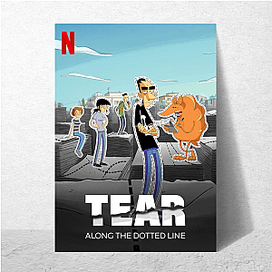 Tear Along the Dotted Line Life Is Complicated Tear Along The Dotted Line Posters