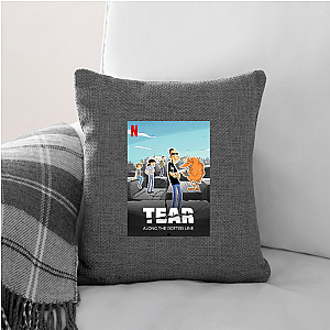 Tear Along the Dotted Line Life Is Complicated Tear Along The Dotted Line Pillows Cover