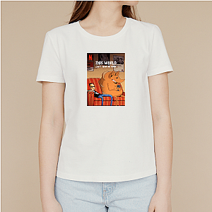 Tear Along the Dotted Line Just Trying To Figure It Out Tear Along The Dotted Line T-Shirts