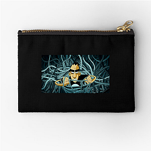 Tear Along the Dotted Line Unraveling Life's Threads Tear Along The Dotted Line Zipper Pouches