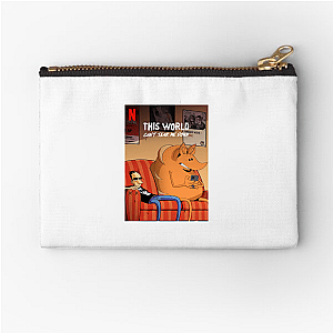 Tear Along the Dotted Line Just Trying To Figure It Out Tear Along The Dotted Line Zipper Pouches
