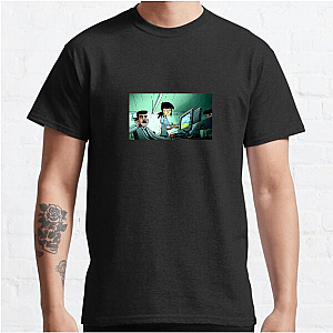 Tear Along the Dotted Line Friendship Keeps Us Sane Tear Along The Dotted Line T-Shirts