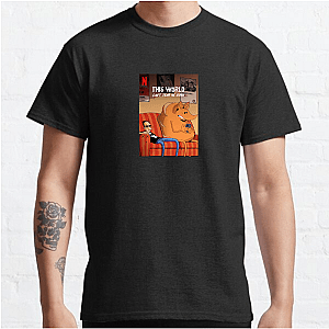 Tear Along the Dotted Line Just Trying To Figure It Out Tear Along The Dotted Line T-Shirts