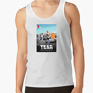 Tear Along the Dotted Line Life Is Complicated Tear Along The Dotted Line Tank Tops