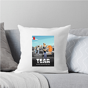 Tear Along the Dotted Line Life Is Complicated Tear Along The Dotted Line Pillows Cover