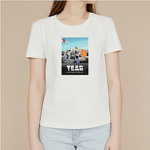Tear Along the Dotted Line Life Is Complicated Tear Along The Dotted Line T-Shirts