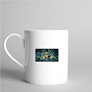 Tear Along the Dotted Line Unraveling Life's Threads Tear Along The Dotted Line Mugs