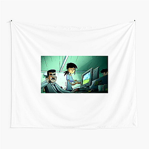 Tear Along the Dotted Line Friendship Keeps Us Sane Tear Along The Dotted Line Tapestries