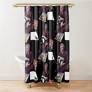 Tears for Fears Minimalist Swag Records Shower Curtain