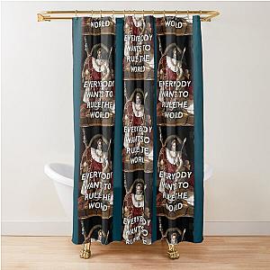 Everybody Wants to Rule the World—NapoleonTears for Fears Long  Shower Curtain