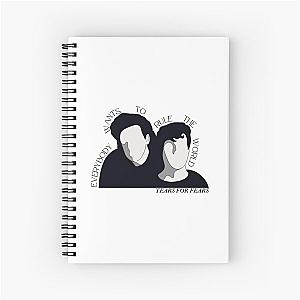 Tears For Fears Spiral Notebook