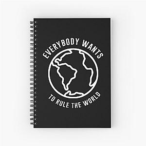 Tears For Fears Everybody wants to rule the world Spiral Notebook