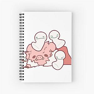 Technoblade Cute King Spiral Notebook