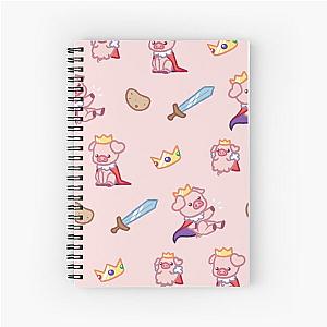 tiny technoblade pattern Spiral Notebook