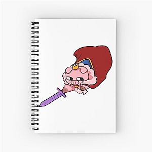 Technoblade king Spiral Notebook