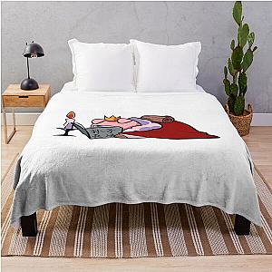 Technoblade king Throw Blanket