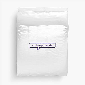 Technoblade "so long nerds Duvet Cover