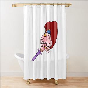 Technoblade king Shower Curtain