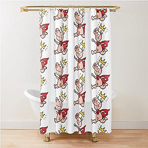 Technoblade Shower Curtain