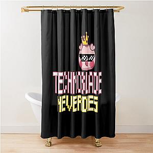 Technoblade Shower Curtain