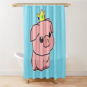 Technoblade king Shower Curtain